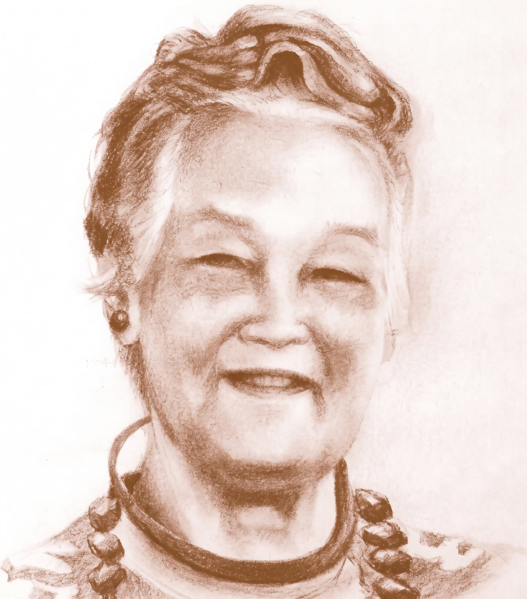 Alice Nāmakelua, portrait sketch